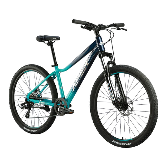 Apex A600 Mens 26 Inch Alloy MTB Black/Green/ Medium