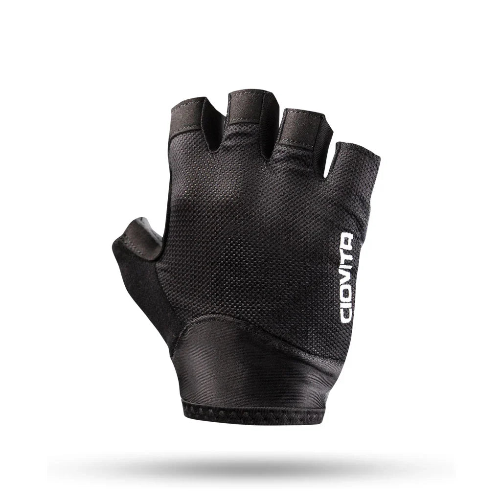 Ciovita Velocita Short Finger Cycling Gloves Black