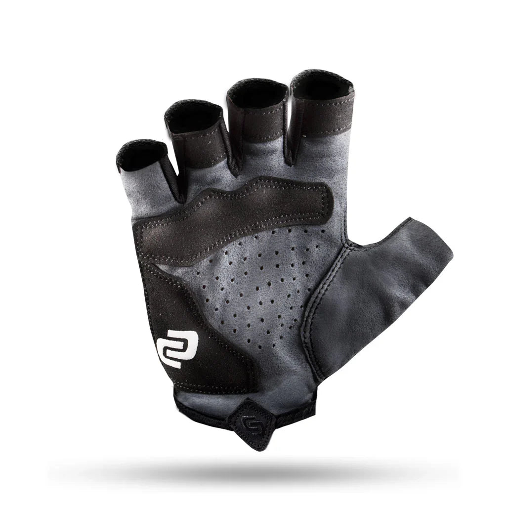 Ciovita Velocita Short Finger Cycling Gloves Black