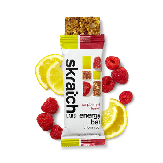 Skratch Labs Energy Bar Sport Fuel Raspberry + Lemon