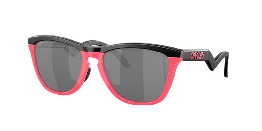 Oakley Frogskins Hybrid Matte Black/Neon Pink w/ Prizm Black