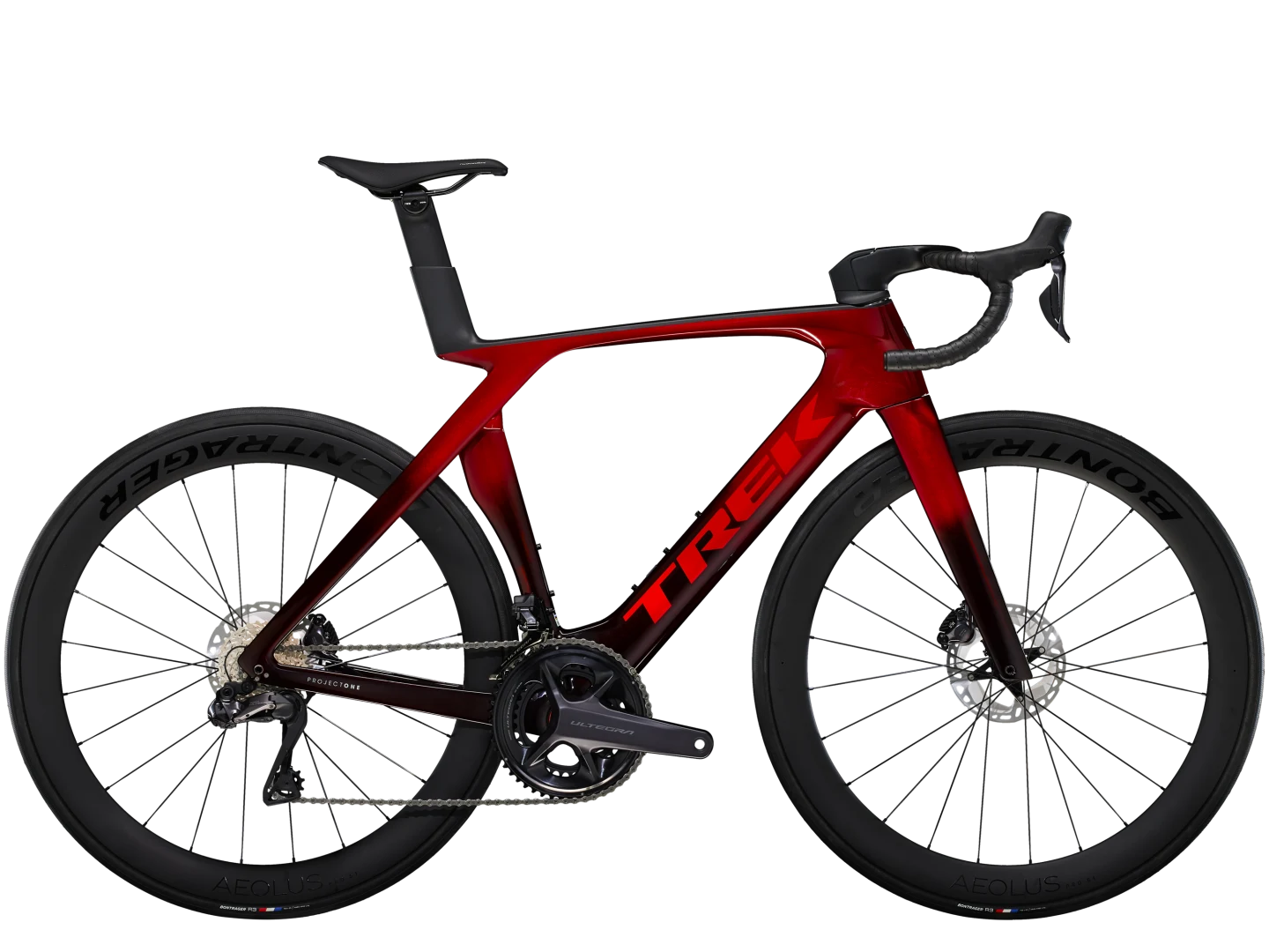 Trek Madone SLR 7 GEN 7 Metallic Red Smoke to Red Carbon Smoke