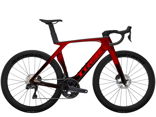 Trek Madone SLR 7 GEN 7 Metallic Red Smoke to Red Carbon Smoke