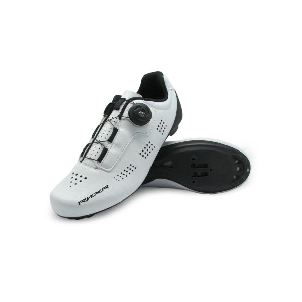 Ryder Shoe Peloton II Road White/Black