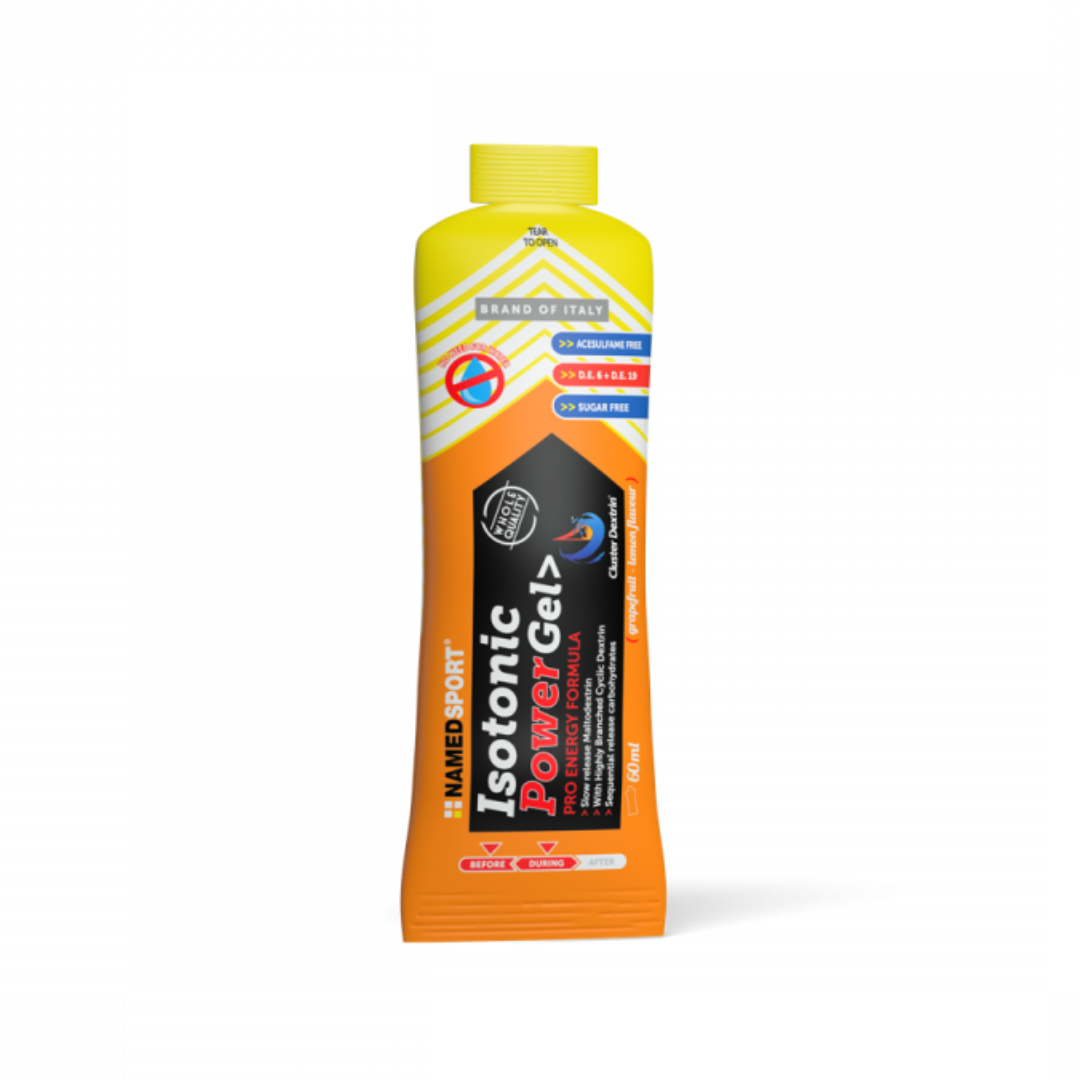 NAMED ISOTONIC POWER GEL GRAPEFRUIT LEMON 60ML