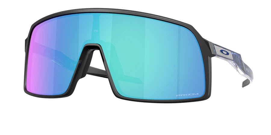 Oakley Sutro Matte Black Crystal Blue Aur W/Prizm Sapphire