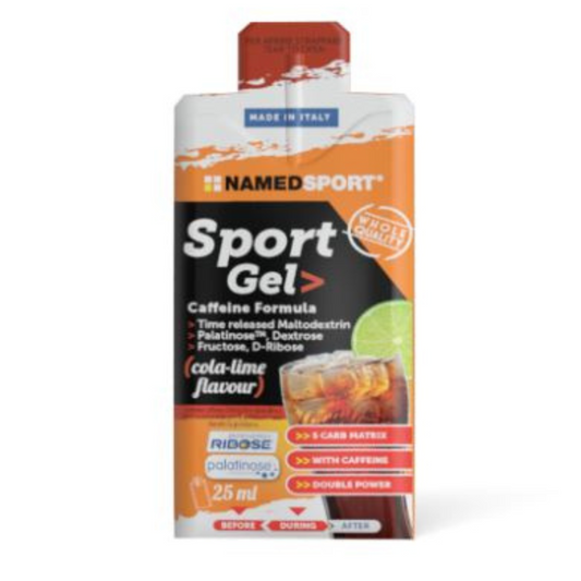 NAMED SPORT GEL COLA LIME 25ML