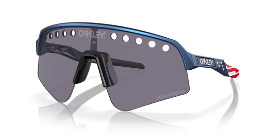 Oakley Sutro Lite Sweep Troy Lee Designs  Blue Shift w/Prizm Grey Vented